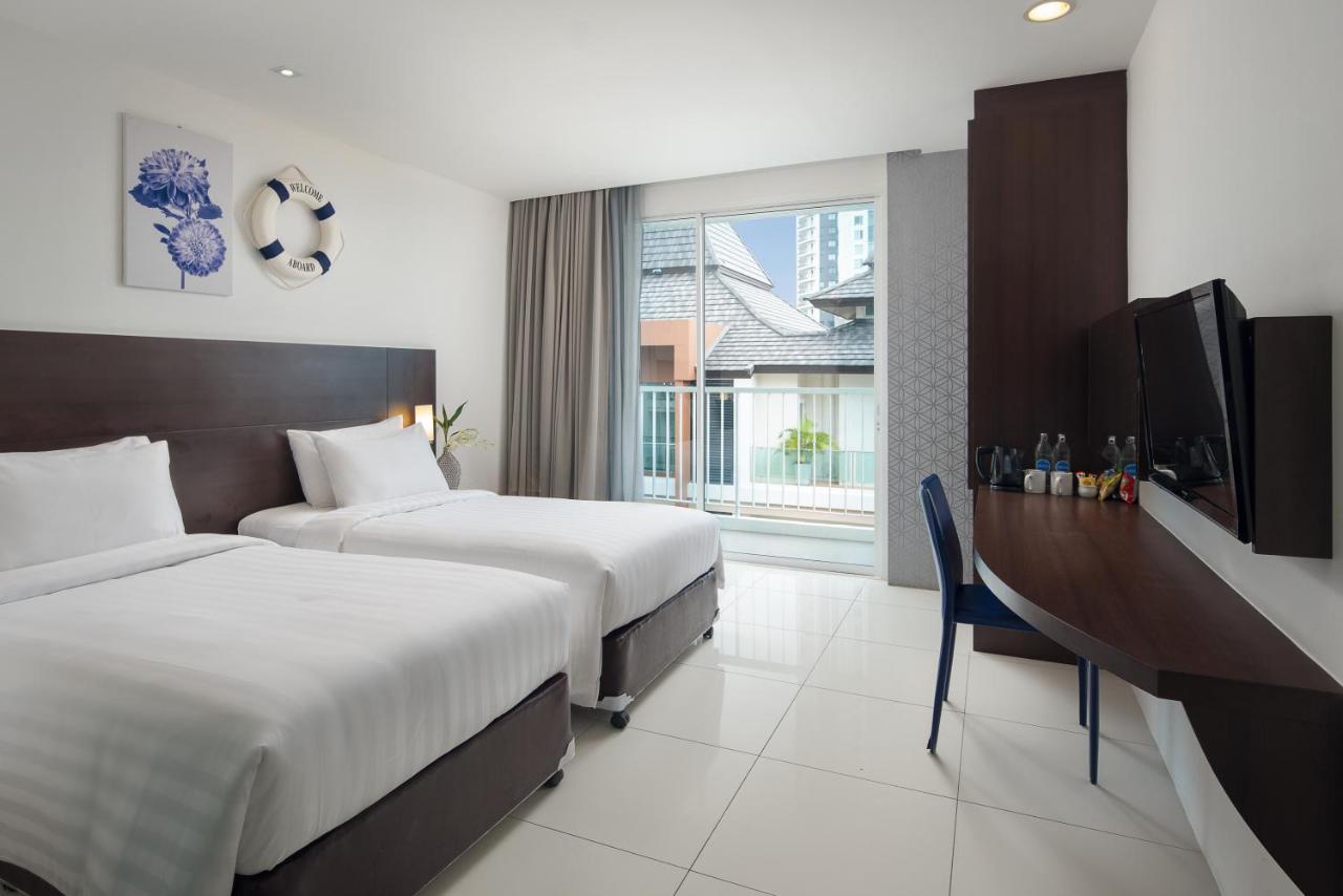 Rodina Beach Hotel Praia de Jomtien Exterior foto